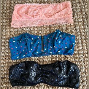 Urban outfitters bandeau bralette bundle
